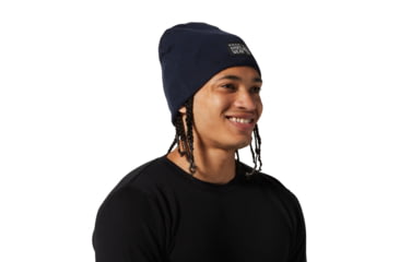 Image of Mountain Hardwear MHW Logo Beanie - Unisex, Hardwear Navy, One Size, 1868731425-HO/S