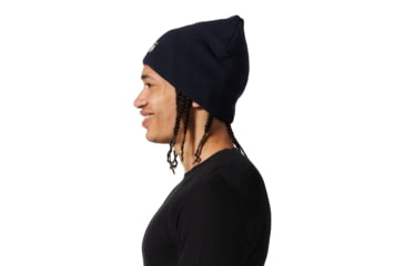 Image of Mountain Hardwear MHW Logo Beanie - Unisex, Hardwear Navy, One Size, 1868731425-HO/S