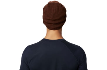 Image of Mountain Hardwear MHW Logo Beanie - Unisex, Rusted, One Size, OU8266801-O/S