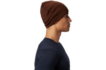 Image of Mountain Hardwear MHW Logo Beanie - Unisex, Rusted, One Size, OU8266801-O/S