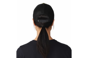 Image of Mountain Hardwear MHW Logo Trucker Hat - Unisex, Surplus Green, One Size, 1983471347-Sn-O/S