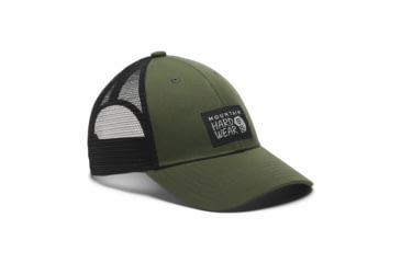 Image of Mountain Hardwear MHW Logo Trucker Hat - Unisex, Surplus Green, One Size, 1983471347-Sn-O/S