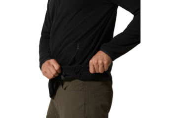 Image of Mountain Hardwear Microchill 2.0 Jacket - Mens, Black, 2XL, 1677251012-XXL