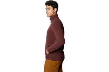 Image of Mountain Hardwear Microchill 2.0 Jacket - Mens, Washed Raisin, Extra Large, 1677251629-XL