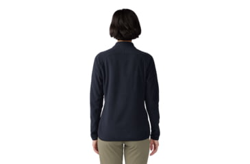 Image of Mountain Hardwear Microchill Full Zip Jacket - Women's, Black, M, 2104881-010-M