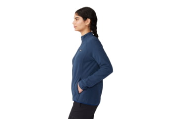 Image of Mountain Hardwear Microchill Full Zip Jacket - Womens, 401, L, 2104881-401-L