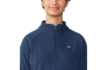 Image of Mountain Hardwear Microchill Full Zip Jacket - Womens, 401, L, 2104881-401-L