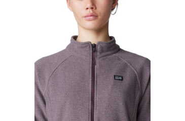 Image of Mountain Hardwear Microchill Full Zip Jacket - Women's, Blackberry Heather, XS, 2104881-513-XS