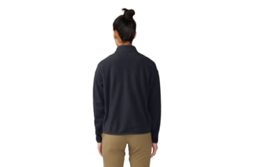 Image of Mountain Hardwear Microchill Half Zip Sweatshirt - Womens, 010, S, 2104261-010-S