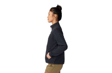 Image of Mountain Hardwear Microchill Half Zip Sweatshirt - Womens, 010, S, 2104261-010-S