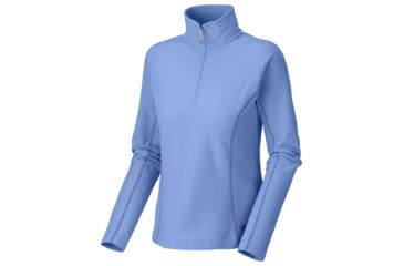 Image of Mountain Hardwear MicroChill Zip T Long Sleeve - Women's-Bluestreak-Large