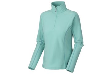 Image of Mountain Hardwear MicroChill Zip T Long Sleeve - Women's-Chipper-Large