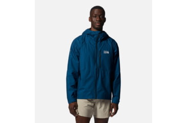 Image of Mountain Hardwear Minimizer Gore-Tex Paclite Plus Jacket - Mens, Dark Caspian, Extra Large, 2024571418-XL