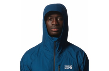 Image of Mountain Hardwear Minimizer Gore-Tex Paclite Plus Jacket - Mens, Dark Caspian, Large, 2024571418-Dark Caspian-L