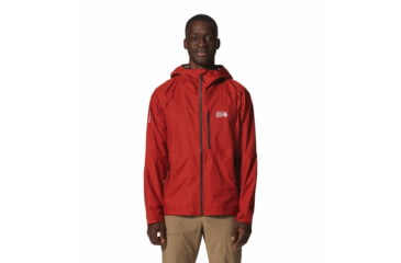 Image of Mountain Hardwear Minimizer Gore-Tex Paclite Plus Jacket - Mens, Desert Red, Large, 2024571831-Desert Red-L