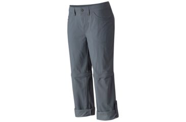 Image of Mountain Hardwear Mirada Convertible Pant - Women's, Graphite, 14 1574581053-14-34
