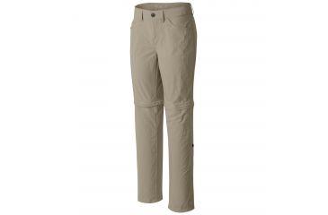 Image of Mountain Hardwear Mirada Convertible Pant - Women's-Fossil-Long Inseam-6