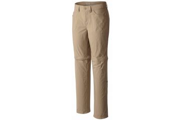 Image of Mirada Convertible Pant - Womens-Khaki-Regular Inseam-4