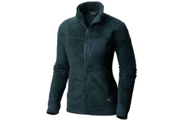 Image of Mountain Hardwear Monkey Fleece Jacket - Womens, Blue Spruce, Medium, 1824771310-M