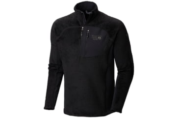 Image of Mountain Hardwear Monkey Man Grid Pullover - Men's-Black-Large