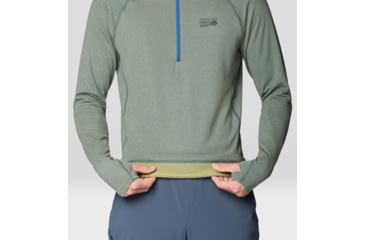 Image of Mountain Hardwear Crater Lake Heavyweight Half Zip Hoody - Mens