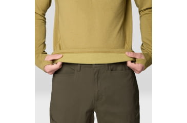 Image of Mountain Hardwear Crater Lake Heavyweight Half Zip Top - Mens