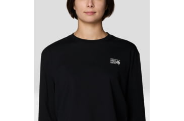 Image of Mountain Hardwear MHW Box Logo LS Crop - Womens