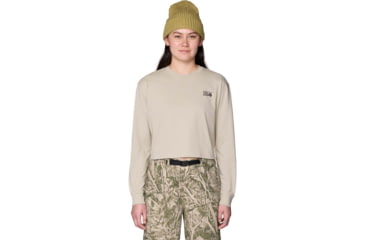 Image of Mountain Hardwear MHW Box Logo LS Crop - Womens