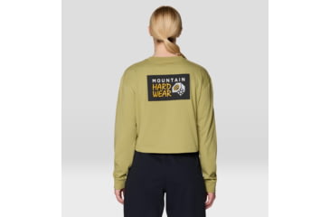 Image of Mountain Hardwear MHW Box Logo LS Crop - Womens