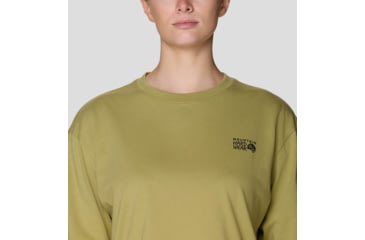 Image of Mountain Hardwear MHW Box Logo LS Crop - Womens