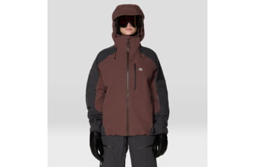 Image of Mountain Hardwear Warp Factor 3L Hooded Jacket - Womens