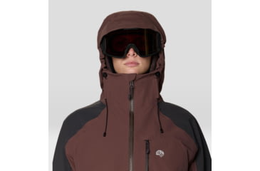 Image of Mountain Hardwear Warp Factor 3L Hooded Jacket - Womens