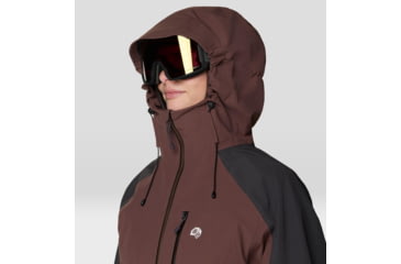 Image of Mountain Hardwear Warp Factor 3L Hooded Jacket - Womens
