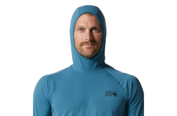 Image of Mountain Hardwear Mountain Stretch Hoody - Mens, Caspian, 2XL, 1942321442-Caspian-XXL