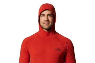Image of Mountain Hardwear Mountain Stretch Hoody - Mens, Desert Red, 2XL, 1942321831-Desert Red-XXL
