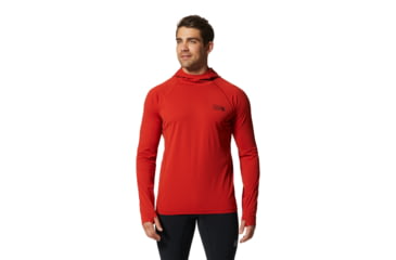 Image of Mountain Hardwear Mountain Stretch Hoody - Mens, Desert Red, 2XL, 1942321831-Desert Red-XXL