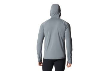 Image of Mountain Hardwear Mountain Stretch Hoody - Mens, Foil Grey, Medium, 1942321056-Foil Grey-M
