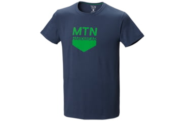 Image of Mountain Hardwear MTN Corner Short Sleeve T - Men's-Zinc-Small