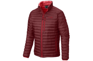 Image of Mountain Hardwear Nitrous Down Jacket - Mens-Smolder Red-Large