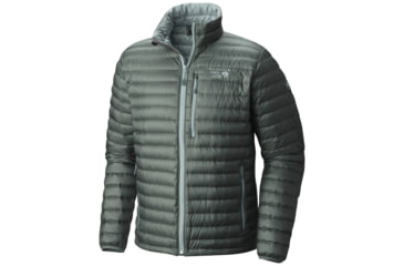 Image of Mountain Hardwear Nitrous Down Jacket - Men's-Thunderhead Grey-X-Large