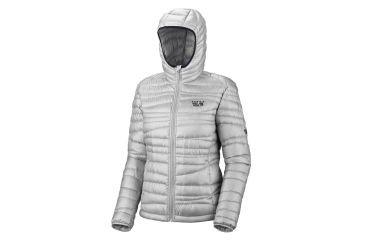 Image of Mountain Hardwear Nitrous Hooded Jacket - Women's - Cool Grey-Large