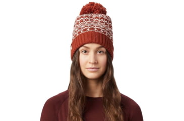 Image of Mountain Hardwear Northern Lights Beanie Hat - Womens, Rusted, One Size, OL7839801-O/S