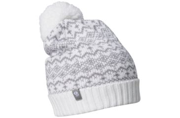 Image of Mountain Hardwear Northern Lights Beanie Hat - Womens, White, One Size, 1796641100-O/S