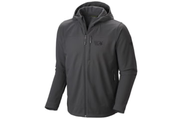 Image of Mountain Hardwear Paladin Hooded Jacket - Men's-Shark-Large
