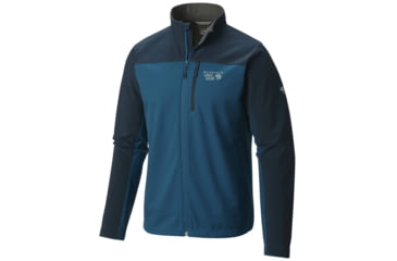 Image of Mountain Hardwear Paladin Jacket - Mens-Phoenix Blue/Hardwear Navy-X-Large