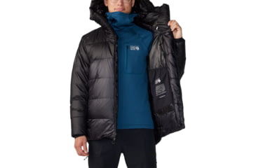Image of Mountain Hardwear Phantom Belay Down Parka - Men's, Black, XL, 2092281-010-XL