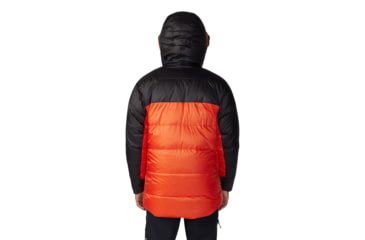 Image of Mountain Hardwear Phantom Belay Down Parka - Men's, State Orange, Black, S, 2092281-842-S