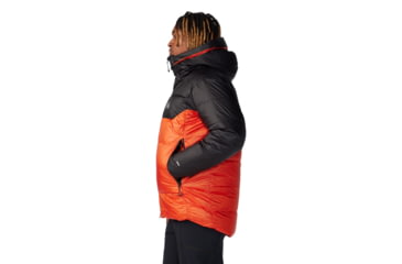 Image of Mountain Hardwear Phantom Belay Down Parka - Men's, State Orange, Black, S, 2092281-842-S