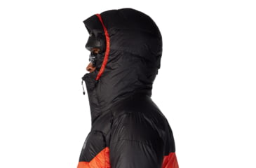 Image of Mountain Hardwear Phantom Belay Down Parka - Men's, State Orange, Black, S, 2092281-842-S