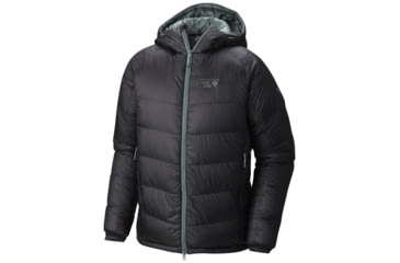 Image of Mountain Hardwear Phantom Hooded Down Jacket - Men's-Black-Small